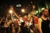 تظاهرات ضدجنگ در شيکاگو به خشونت کشيده شد