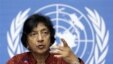 U.N. High Commissioner for Human Rights Navi Pillay (file photo) (AP)