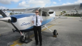 Valdeta Mehanja, një pilote nga Kosova .