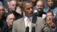 President Barack Obama speaks in the Rose Garden at the White House, May 12, 2012.