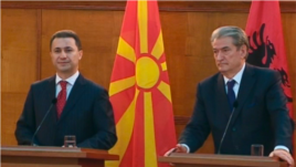 Gruevski në Tiranë, plagët e konfliktit të 2001,ende të freskëta