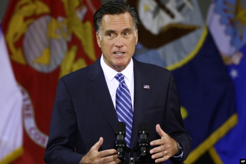 Romney Criticizes Obama Middle East Policyy