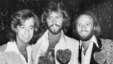 The British pop group the Bee Gees, from left, Robin Gibb, Barry Gibb and Maurice Gibb